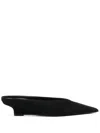 Totême Flat Shoes Toteme Woman Color Black In Multicolor
