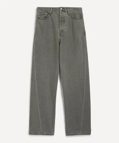 Totême Toteme Women's Twisted Seam Full-length Denim Jeans