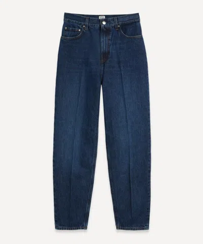 Totême Toteme Women's Wide Tapered Leg Denim Jeans