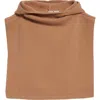 Totême Toteme Wool & Cashmere Hoodie Bib In Camel