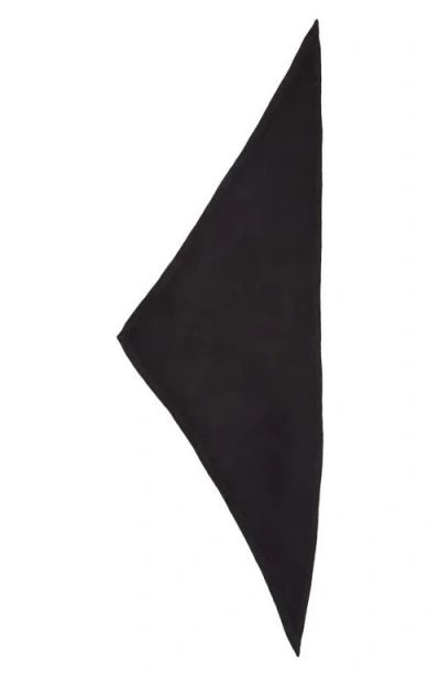 Totême Toteme Wool & Cashmere Scarf In Black