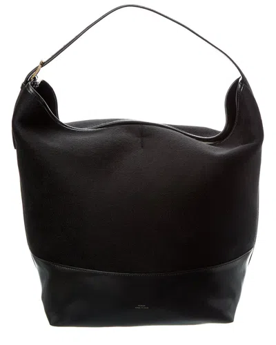 Totême Toteme Wool & Leather Tote