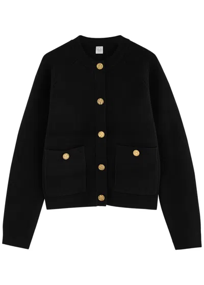 TOTÊME TOTEME WOOL-BLEND CARDIGAN