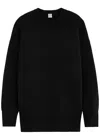 Totême Toteme Wool-blend Jumper In Black