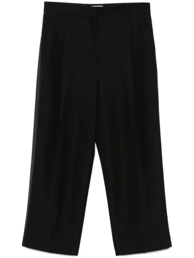 Totême Toteme Women Wool Blend Trousers In Multicolor