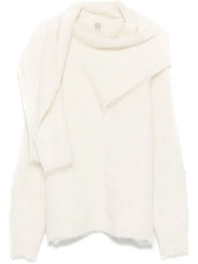 TOTÊME TOTEME WOOL TURTLE-NECK JUMPER