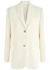 Totême Toteme Woven Blazer In Off White