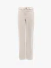 Totême Toteme Women Toteme Beige Pants In Beige