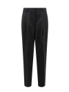 Totême Toteme Women Trouser With Double Pince In Black