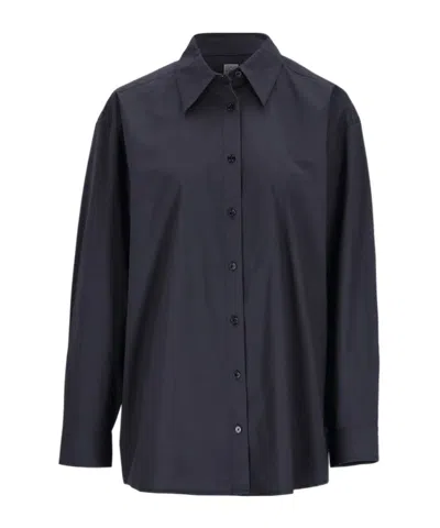 Totême Tumbled Shirt In Blue