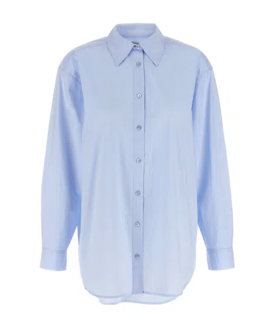 Totême Tumbled Shirt In Blue