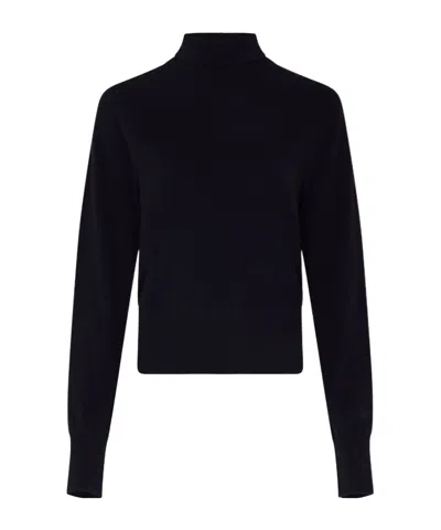 Totême Turtleneck Sweater In Black