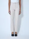 Totême Toteme Women Twisted Seam Jeans In Gray