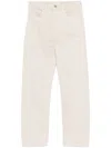 Totême Toteme Tapered Jeans In Neutrals