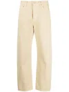 Totême High-rise Wide-leg Jeans In Neutrals