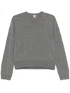 Totême Toteme Cashmere Jumper In Grey