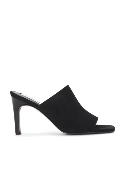 Totême Velour Leather Bandeau Mule