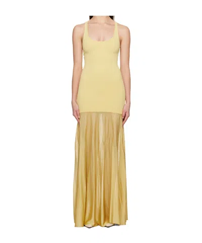 Totême Vest Dress In Nude