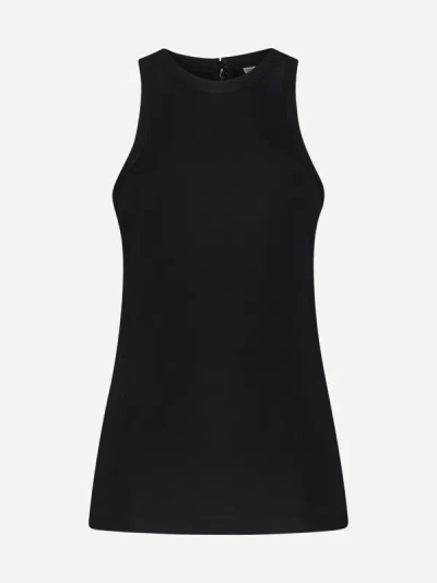 Totême Tank Top In Black