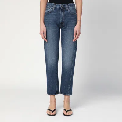 TOTÊME TOTEME WASHED-EFFECT JEANS IN ORGANIC DENIM