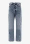Totême Washed Straight-leg Jeans