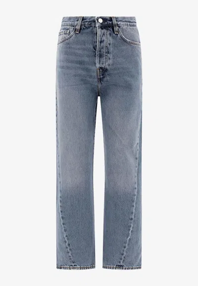 Totême Washed Straight-leg Jeans