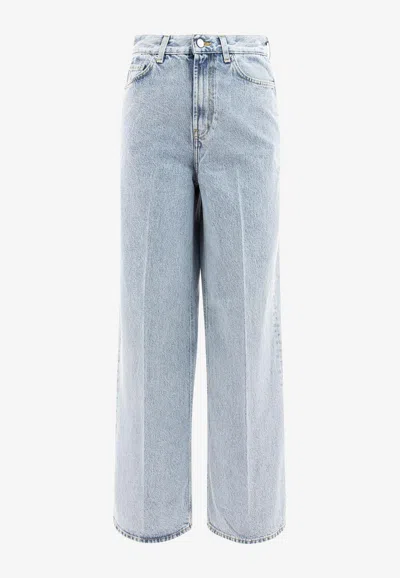 Totême Washed Straight-leg Jeans