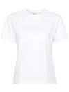 Totême Toteme Women Crew-neck Organic Cotton T-shirt In White