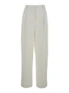 Totême Toteme Regular & Straight Leg Pants In Nude & Neutrals