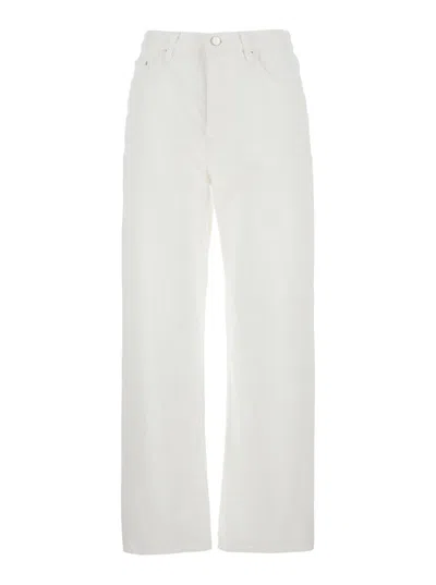 Totême White High Waisted Jeans