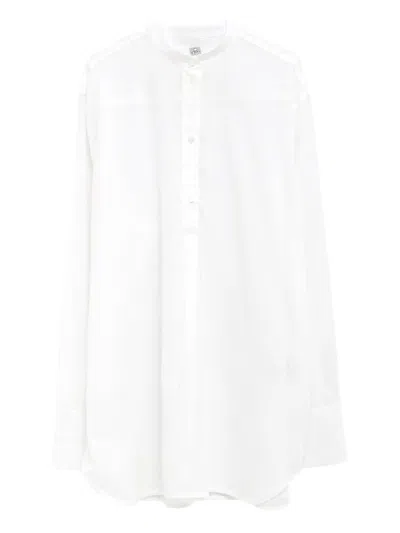 TOTÊME WHITE COTTON SHIRT