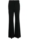 Totême Tailored Wide-leg Trousers In Black