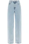 Totême Organic Cotton Denim Classic Cut Jeans In Blue
