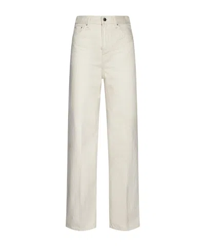 Totême Wide-leg Jeans In White