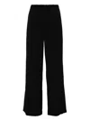Totême Toteme Wide-leg Trousers In Black