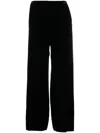 Totême Toteme Flared Trousers In Black