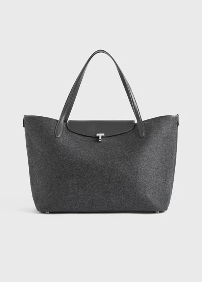 Totême Winter Weekender Dark Grey Melange