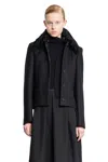 Totême Woman Black Jackets In Black