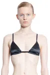 Totême Satin Bralette In Black
