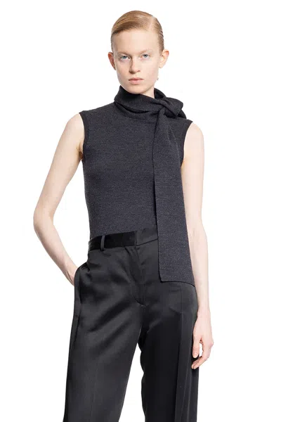 Totême Woman Grey Knitwear