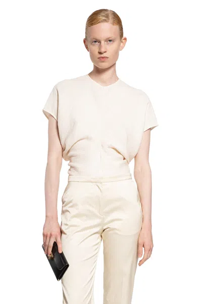 Totême Woman Off-white Tops