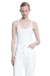 Totême Ribbed Tank Top In White
