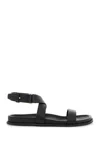 Totême Toteme Flat Sandals In Black