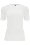 Totême Toteme Classic Rib Tee In White