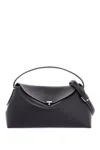 Totême Women's Leather T-lock Handbag With Adjustable Strap In Black