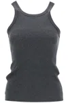 Totême Knitted Tank Top In Grey