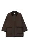 Totême Toteme Coats In Brown
