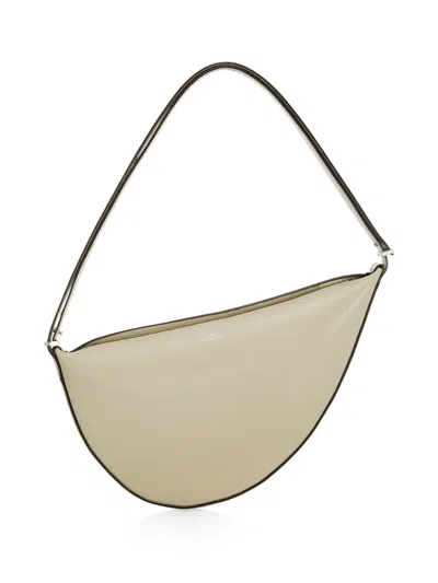 Totême Women's Scoop Leather Shoulder Bag In Fawn