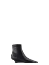 Totême Toteme Sharp 50 Leather Ankle Boots