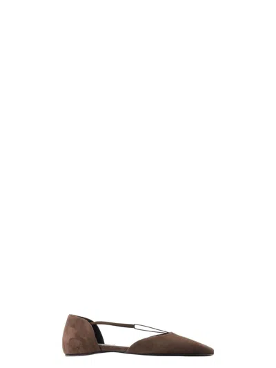 TOTÊME WOMEN'S T-STRAP BALLERINAS SANDAL